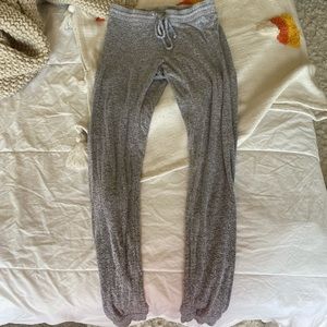 Cozy Legging Joggers - Light Gray